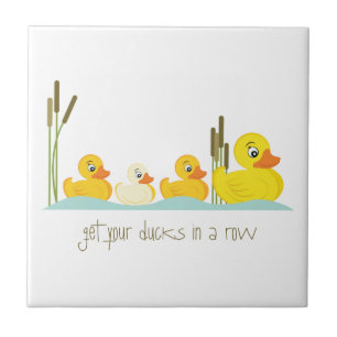 In einer Reihe Fliese