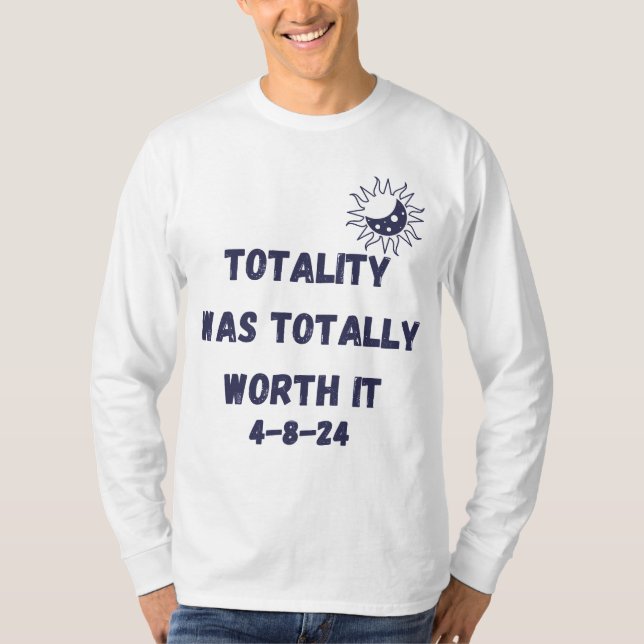 in einer Sonnenfinsternis T-Shirt (Vorderseite)