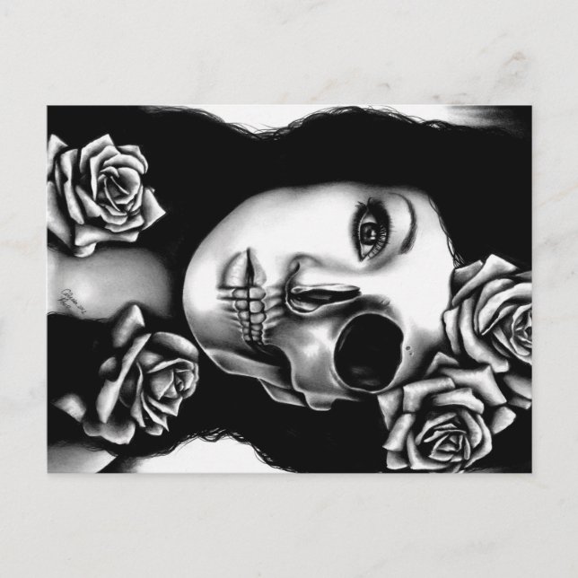 In einer Trance Postkarte (Vorderseite)