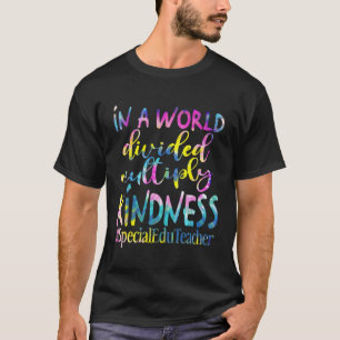In einer Welt geteilt multiplizieren Kindness Spec T-Shirt