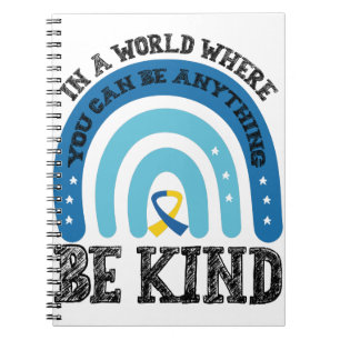 In einer Welt, in der man alles gut sein kann Notizblock