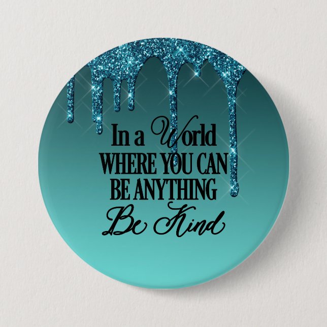 In einer Welt, in der man alles sein kann. Sei net Button (Vorderseite)