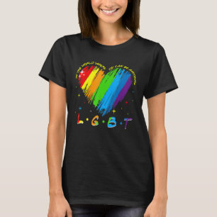 In einer Welt, in der man ein Herzrasen sein kann T-Shirt