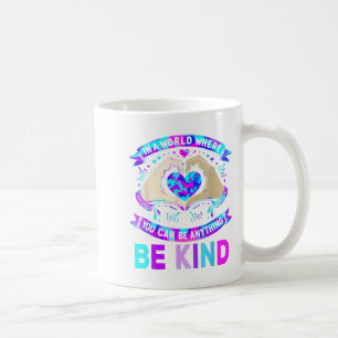 In einer Welt sei ein gutes Bewusstsein für Suizid Kaffeetasse