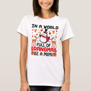 In einer Welt sei ein Mimi T-Shirt