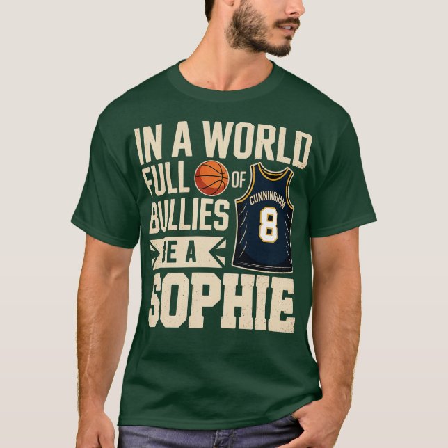 In einer Welt voller Bullen ist ein Sophie (1)-Fot T-Shirt (Vorderseite)
