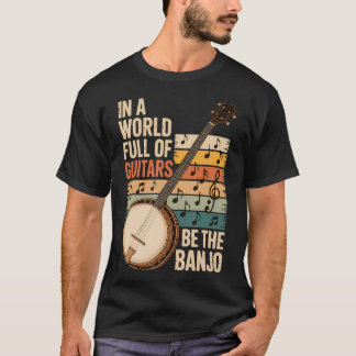 In einer Welt voller Gitarren sei die T-Shirt