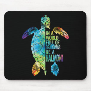 In einer Welt voller Grandmas sei ein Halmoni kore Mousepad
