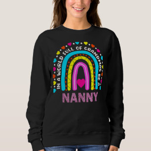 In einer Welt voller Grandmas sei eine geistreiche Sweatshirt