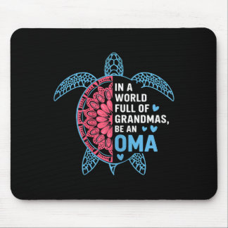In einer Welt voller Großmütter sei eine Oma-Schil Mousepad