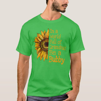 In einer Welt voller Omas sei eine Bubby Jüdisch J T-Shirt