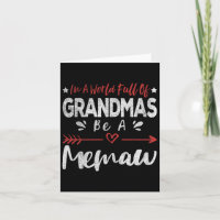 In einer Welt voller Omas sei eine Memaw lustige O