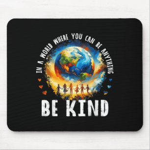 In einer Welt wie den Kindern ist die Erde gegen d Mousepad