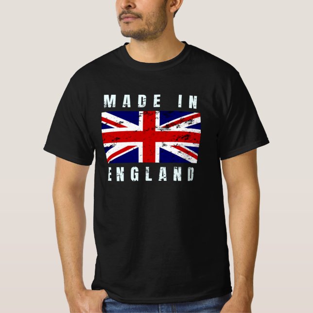 in England hergestellt T-Shirt (Vorderseite)