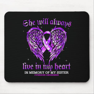 In Erinnerung an meine Schwester Überdosierung Bew Mousepad