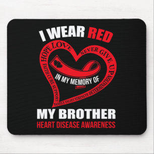 In Erinnerung an meinen Bruder - Bewusstsein für H Mousepad
