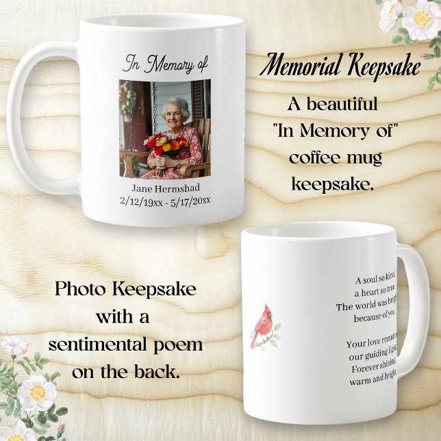 In Erinnerung | Foto-Andenken-Geschenk Kaffeetasse (Von Creator hochgeladen)