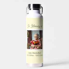 In Erinnerung | Foto-Andenken-Geschenk Trinkflasche