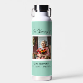 In Erinnerung | Foto-Andenken-Geschenk Trinkflasche