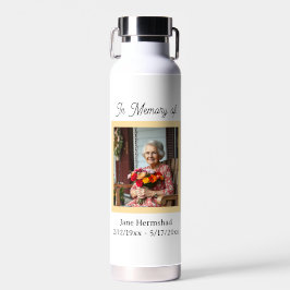 In Erinnerung | Foto-Andenken-Geschenk Trinkflasche