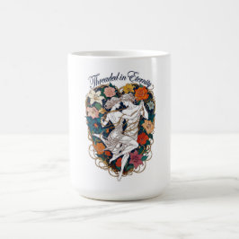In Ewigkeit Verbundenes T-Shirt | Elegantes Paar Kaffeetasse