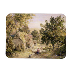 In Farmyard near Princes Risborough, 1845/6 Magnet