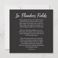In Flanders Fields Gedicht Gedenktag