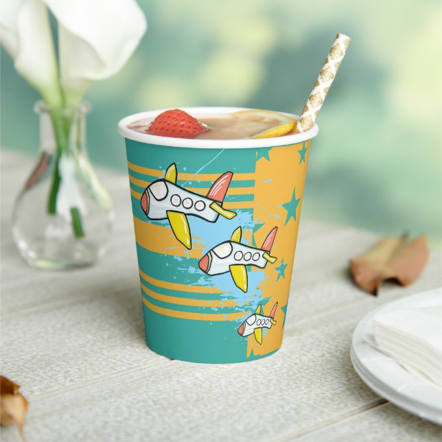 In Flight Pappbecher (In Situ)