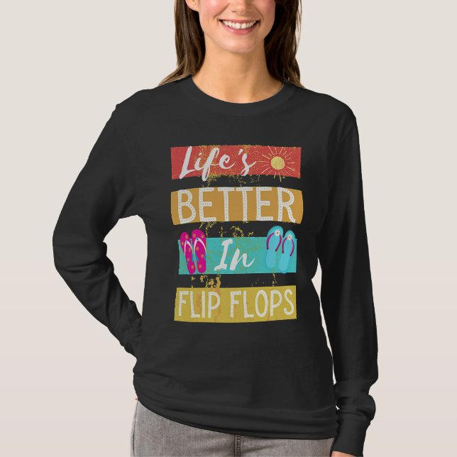 In Flip Flops  1 T-Shirt (Vorderseite)