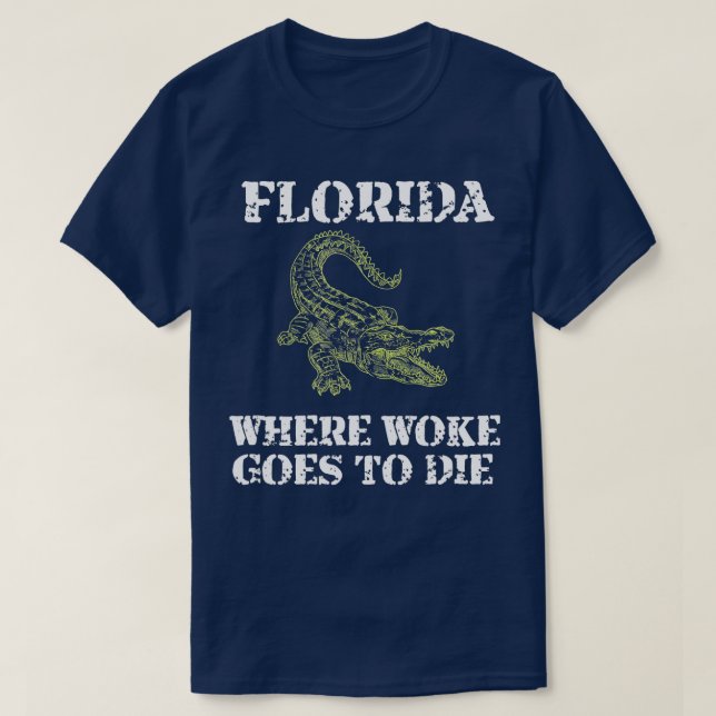 In Florida Die Geweckt T-Shirt (Design vorne)