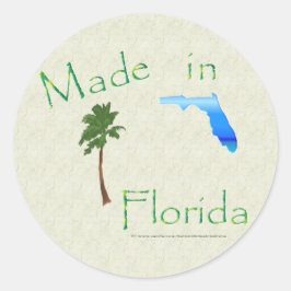 In Florida Stickers hergestellt