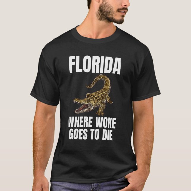 In Florida wird Geweckt bis 3 Die T-Shirt (Vorderseite)