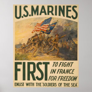 In Frankreich zuerst kämpfen Poster