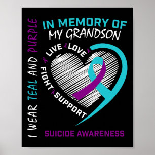 In Gedenken an einen geliebten Menschen, Awareness Poster