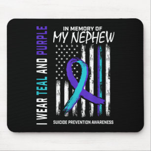 In Gedenken an meinen Neffen Selbstmordbewusstsein Mousepad