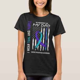 In Gedenken an Papa Selbstmordbewusstsein Präventi T-Shirt