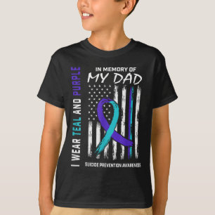 In Gedenken an Papa Selbstmordbewusstsein Präventi T-Shirt