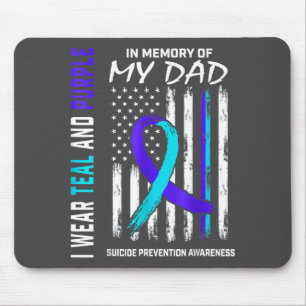 In Gedenken an Papa Selbstmordpräventionsbewusstse Mousepad