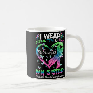 In Gedenken an Schwester Metastasierter Brustkrebs Kaffeetasse