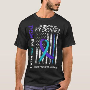 In Gedenken Bruder Selbstmordbewusstseinspräventio T-Shirt