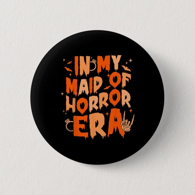 In Geheim von Horror Era Skeleton Hand Bachelorett Button (Vorderseite)