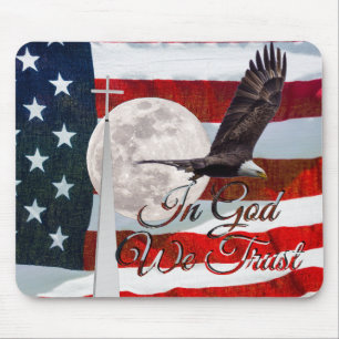 In God We Trust Mauspad