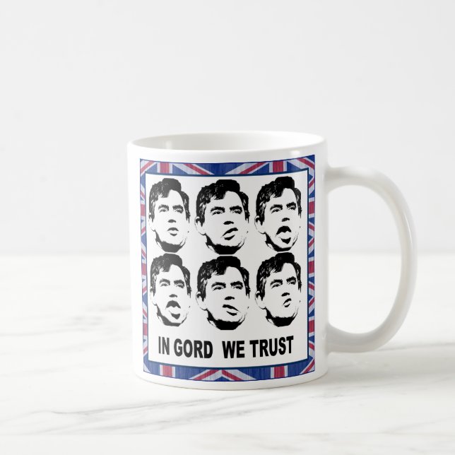 In Gord vertrauen wir Tasse (Rechts)