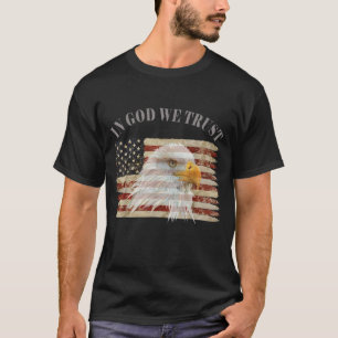 In Gott vertrauen wir dem Respekt Amerikas T-Shirt