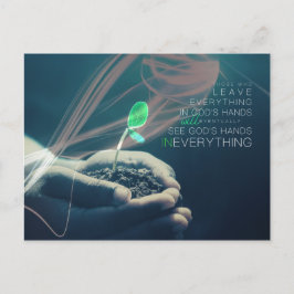 In Gottes Händen Postkarte