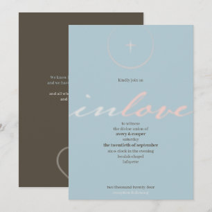 in Gottes Liebe Einladung zur Hochzeit