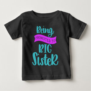 In große Schwester befördert werden Baby T-shirt
