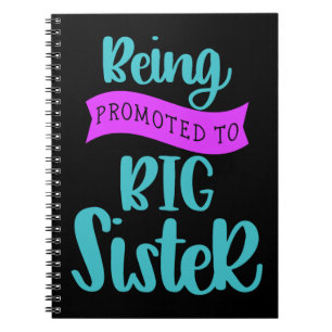 In große Schwester befördert werden Notizblock