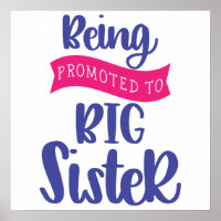 In große Schwester befördert werden