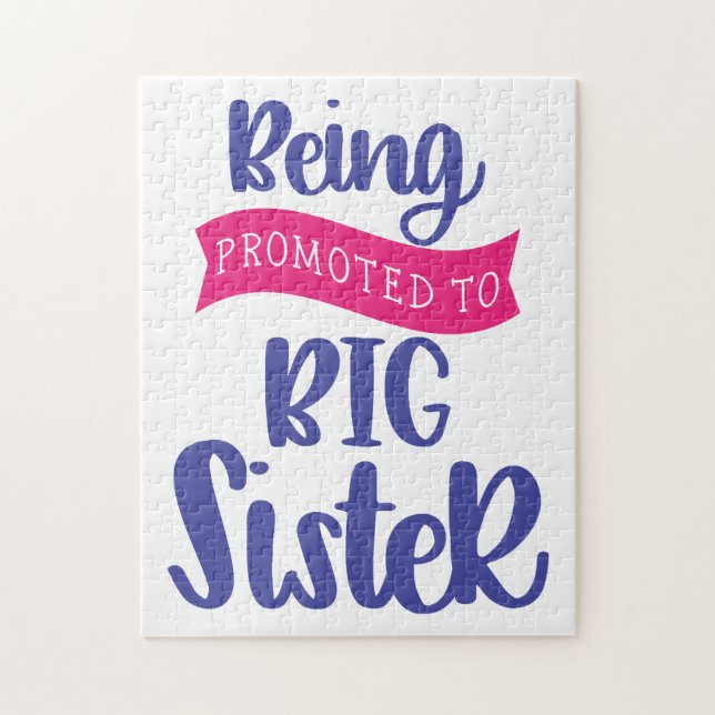 In große Schwester befördert werden Puzzle (Vertikal)